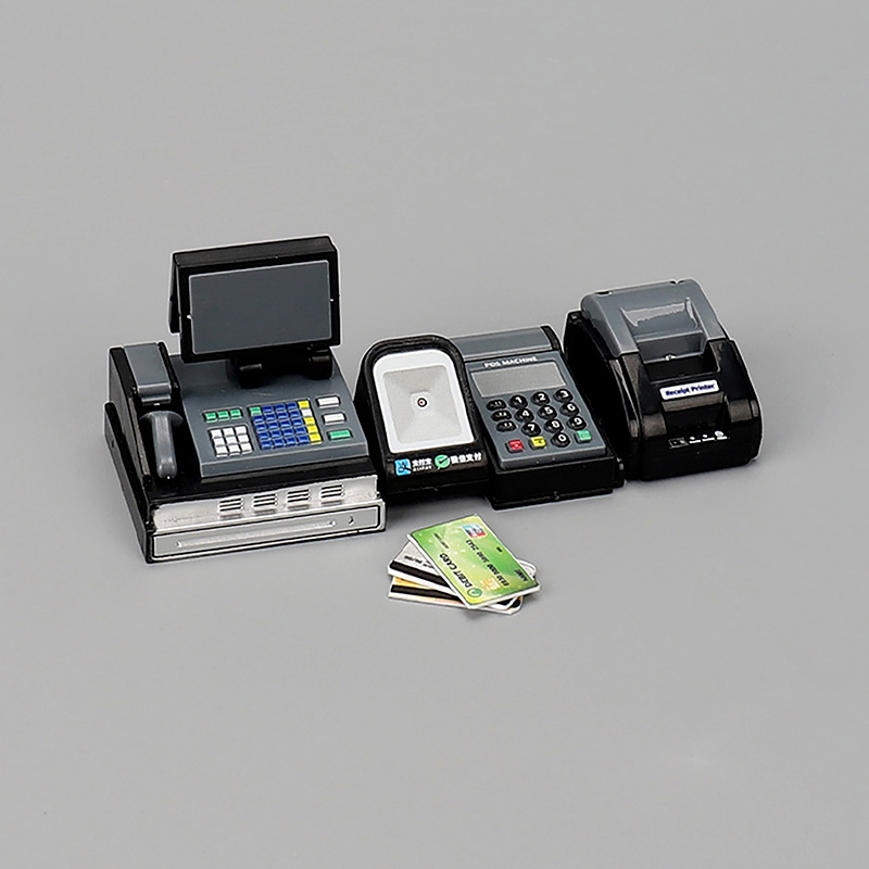 Toy Cash Register - 【F】Miniaturowa kasa do domku dla lalek,