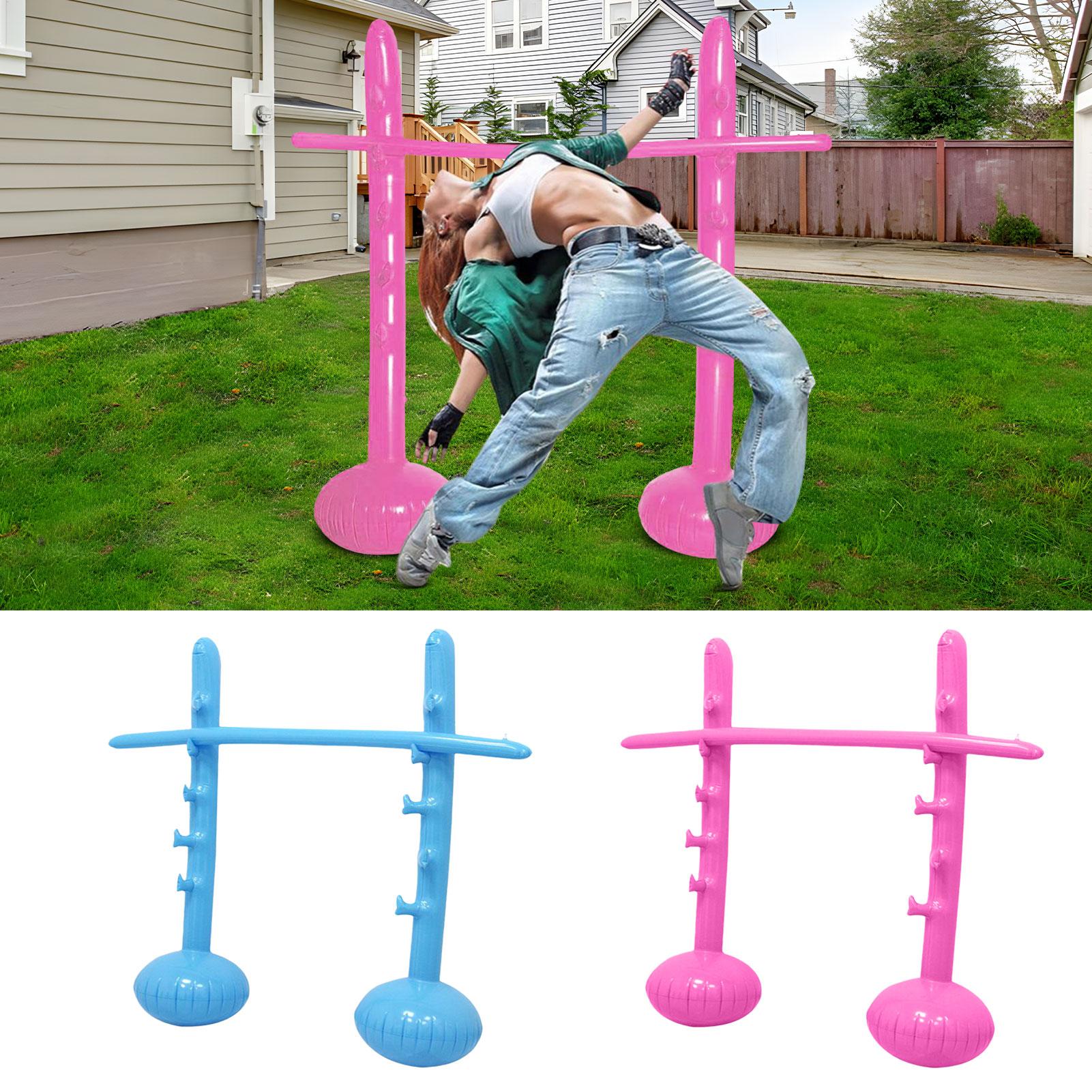 Kids Yard Toys - Zestaw do gry w limbo, dmuchany,
