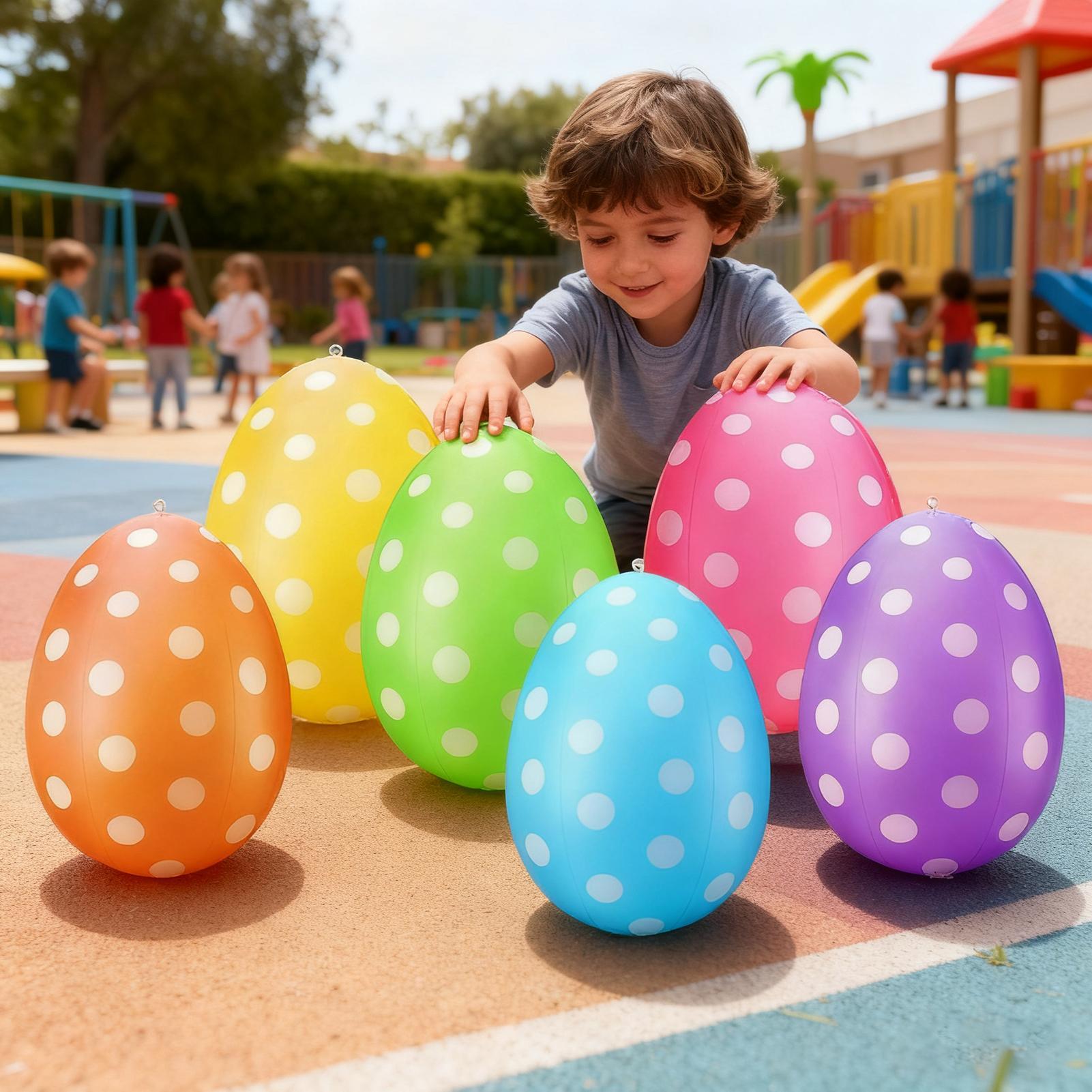 Nadmuchiwane Jajka Wielkanocne – Kids Yard Toys recenzja i cena