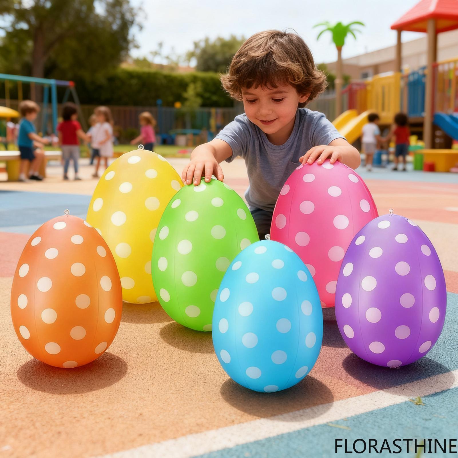 6 szt. dmuchanych jajek wielka – Kids Yard Toys recenzja i cena