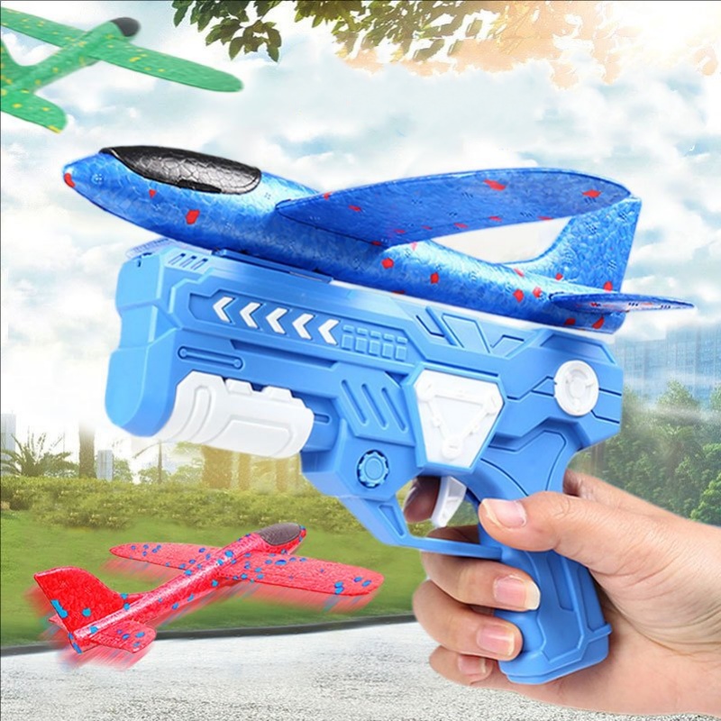 Świecący samolot z pianki 10M  – Catapult Launcher Toy recenzja i cena